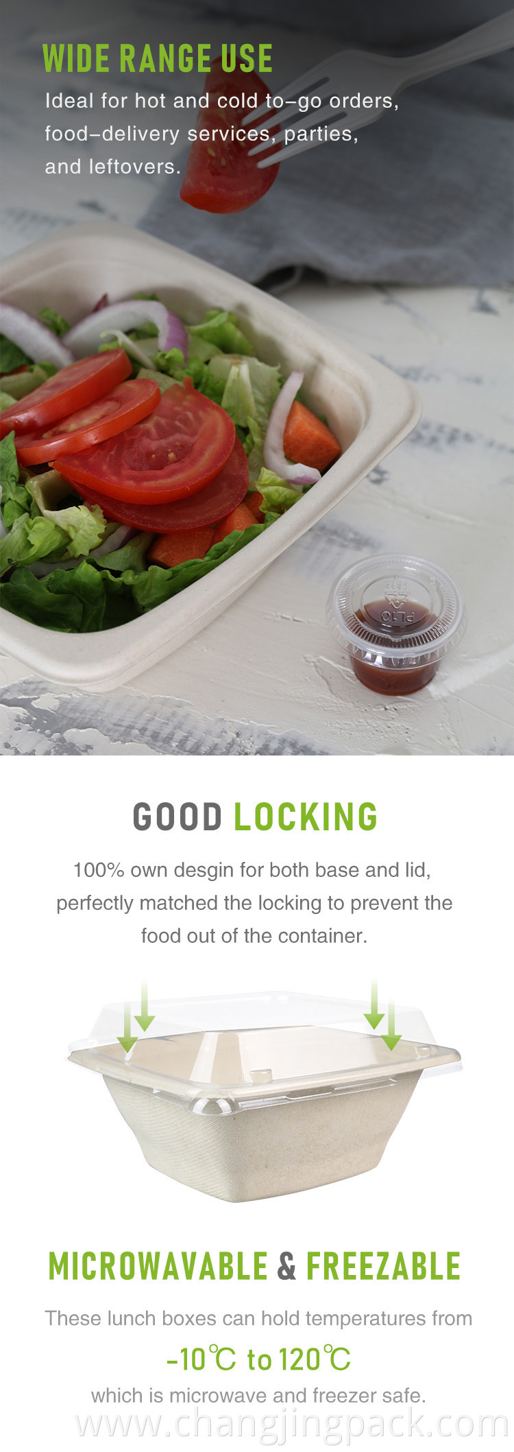  bagasse container